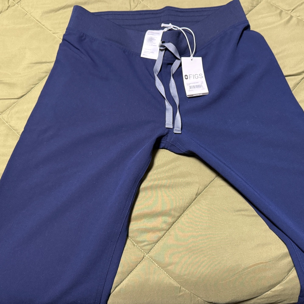 FIGS LIVINGSTON PANTS SIZE SMALL NAVY NEW WITH TAGS NWT